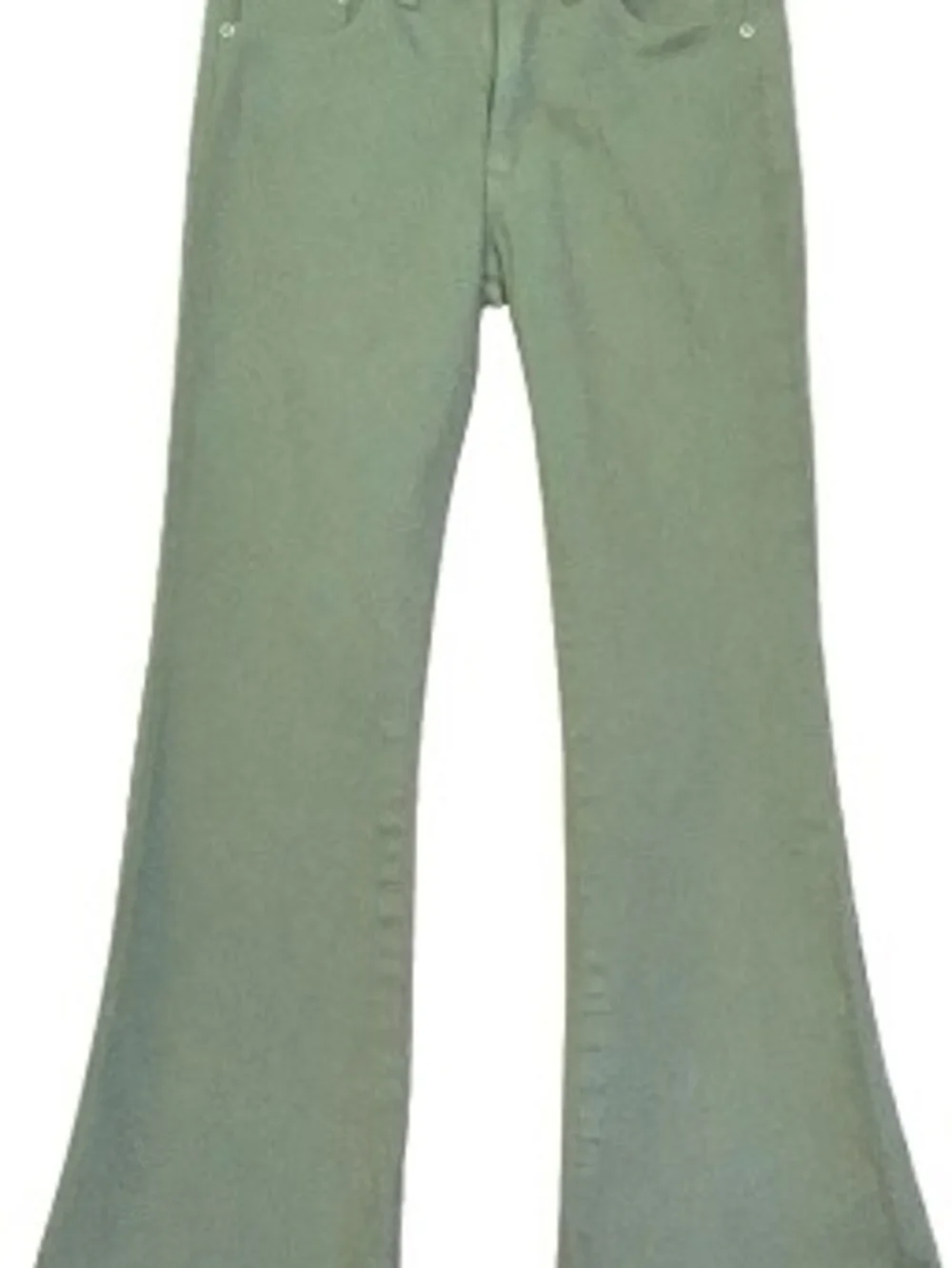 The Children's Place Girls' Flare Leg Pants - Olive Green - Size 6X/7